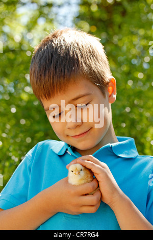 Ragazzo e ragazza Foto Stock