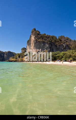 Thailandia, Provincia di Krabi, West Railay Foto Stock