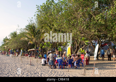 La spiaggia di Kuta - Bali - Indonesia Foto Stock