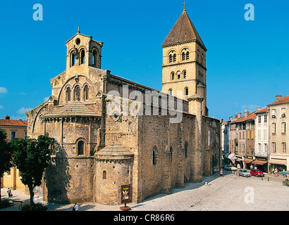 Francia, Haute Garonne, St Gaudens, St Pierre collegiata Foto Stock