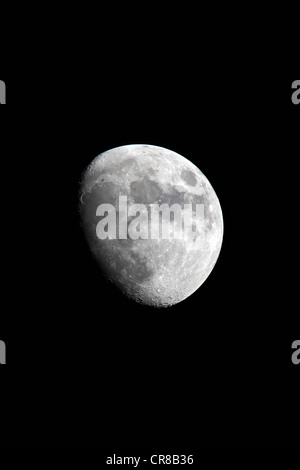 Luna, Luna, mezza luna, ceratura, di notte, oscurità Foto Stock