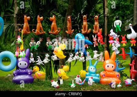 Animali gonfiabili e giocattoli in vendita sulla spiaggia in Colombo, Sri  Lanka Foto stock - Alamy