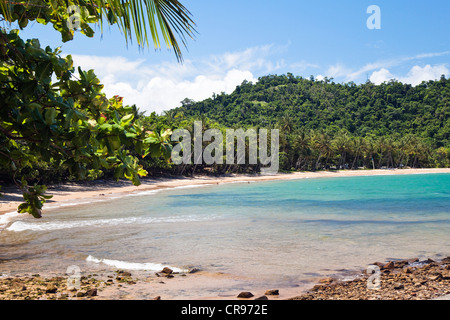 La Mission Beach vicino a Innisfail, Queensland, Australia Foto Stock