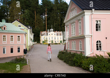 Astrid Lindgren Vaerld o Astrid Lindgren World theme park, Vimmerby, Smaland, sud della Svezia, Europa Foto Stock