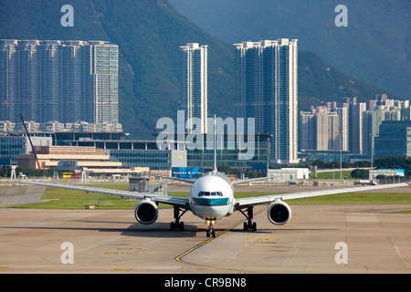Hong Kong Chek Lap Kok Airport Foto Stock