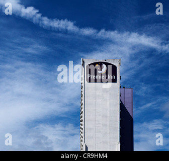 Premier Inn hotel a Manchester REGNO UNITO Foto Stock