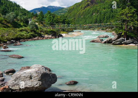 Bumthang, Chokor Valley, Bhutan, Asia Foto Stock