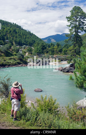 Bumthang, Chokor Valley, Bhutan, Asia Foto Stock