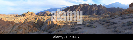 Alabama Hills, in California, Stati Uniti d'America Foto Stock