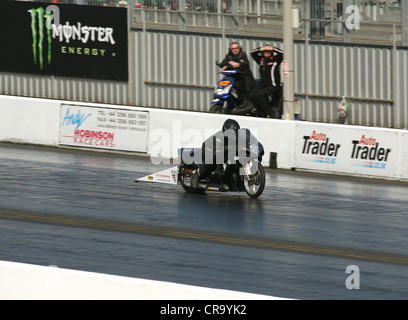 Santa Pod Raceway vicino a Wellingborough Bedfordshire GB UK 2012 Foto Stock