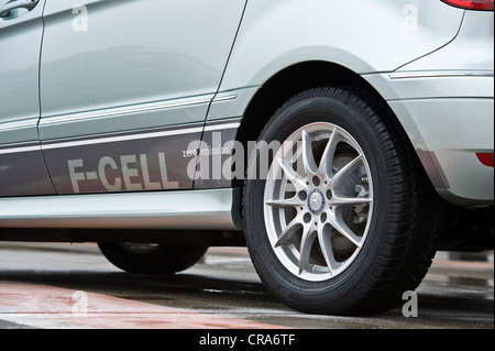 Cella a combustibile idrogeno veicolo, Mercedes classe B a zero emissioni, Berlino, Germania, Europa Foto Stock