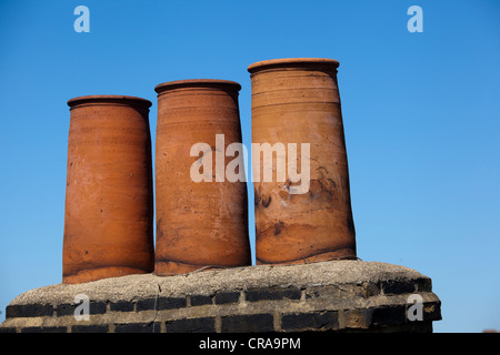 Comignoli di Londra Foto Stock