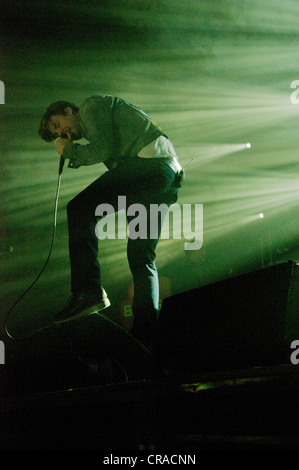 Ricky Wilson, cantante del Kaiser Chiefs Foto Stock