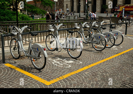 Noleggio Biciclette in Verona Foto Stock