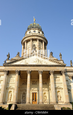 Chiesa francese di Friedrichstadt, Cattedrale francese sulla piazza Gendarmenmarkt a Berlino, Germania, Europa Foto Stock