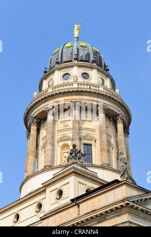 Chiesa francese di Friedrichstadt, Cattedrale francese sulla piazza Gendarmenmarkt a Berlino, Germania, Europa Foto Stock