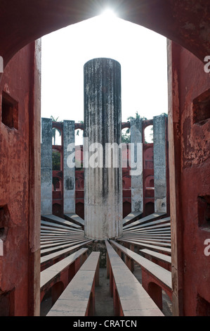 Osservatorio Jantar Mantar, New Delhi, Delhi, India, Asia Foto Stock