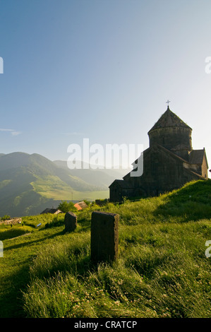 Haghpat Monastero, dichiarato patrimonio culturale mondiale dall'UNESCO, Caucaso, Armenia, Medio Oriente Foto Stock