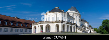 Schloss solitudine o il castello Solitude, Stuttgart-West, Stoccarda, Svevia, Baden-Wuerttemberg, Germania, Europa Foto Stock