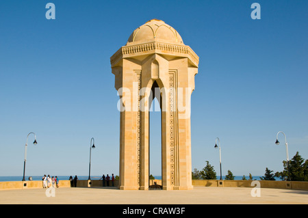 Sahidler Xiyabani, dei martiri memoriale dei martiri Lane, Vicolo dei martiri, Kirov Park, Baku, Azerbaijan, Medio Oriente Foto Stock