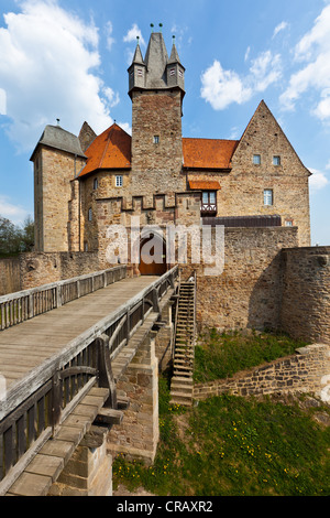 Spangenberg Castello, Spangenberg, Schwalm Eder distretto, Hesse, Germania, Europa PublicGround Foto Stock