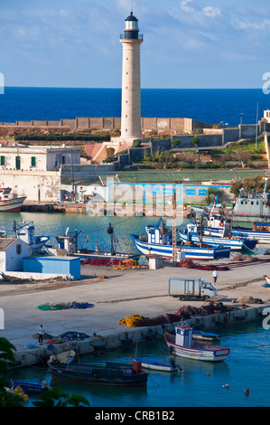 Il porto di Cherchell, Algeria, Africa Foto Stock