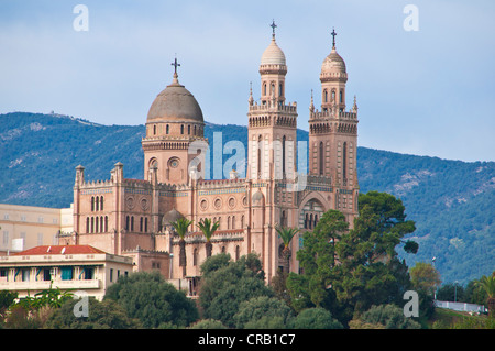 Basilica di Sant'Agostino und Hippone in Annaba, Algeria, Africa Foto Stock