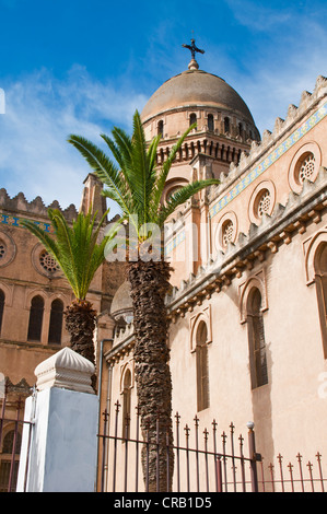 Basilica di Sant'Agostino und Hippone in Annaba, Algeria, Africa Foto Stock