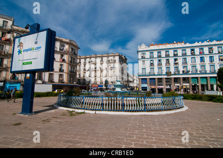 Architettura coloniale francese in Annaba, Algeria, Africa Foto Stock