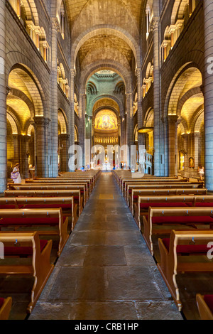 La Cattedrale di San Nicola, neoromanica, Monte Carlo, il Principato di Monaco, Côte d'Azur, Mare Mediterraneo, Europa Foto Stock