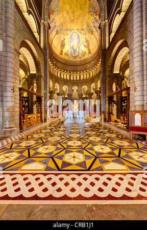 La Cattedrale di San Nicola, neoromanica, Monte Carlo, il Principato di Monaco, Côte d'Azur, Mare Mediterraneo, Europa Foto Stock