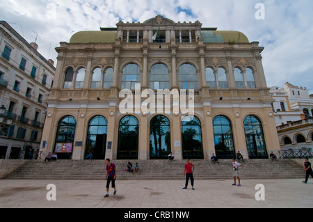 Il Teatro Nazionale di Algeri, Algeria, Africa Foto Stock