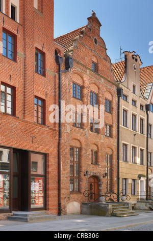 Elblag, (vecchie case) architettura sulla Città Vecchia, Polonia, Europa Foto Stock