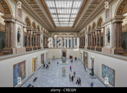 Musées Royaux des Beaux-Arts de Belgique, musei reali di Belle Arti, Rue du Musée, Bruxelles, Belgio, Europa Foto Stock