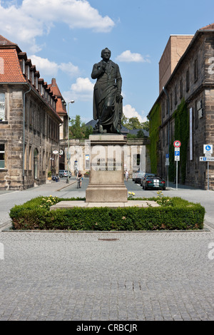 Jean-Paul monumento, un monumento di Jean Paul Friedrich Richter, Bayreuth, Alta Franconia, Franconia, Baviera, PublicGround Foto Stock