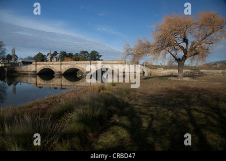 Ross ponte sul fiume Macquarie, Ross, Tasmania Foto Stock