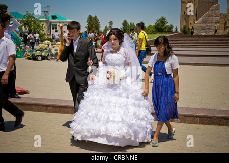 Uzbekistan Shakhrisabz, wedding Foto Stock