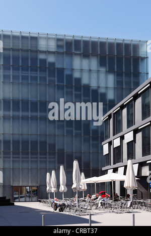 Il Kunsthaus Bregenz museum, Vorarlberg, Austria, Europa PublicGround Foto Stock