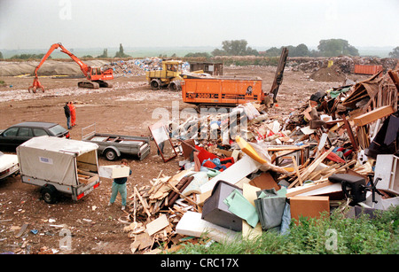 Bremer lo smaltimento in discarica aziende, Germania Foto Stock