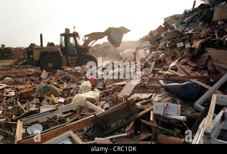 Bremer lo smaltimento in discarica aziende, Germania Foto Stock