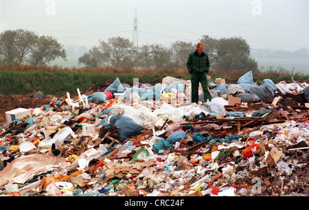 Bremer lo smaltimento in discarica aziende, Germania Foto Stock