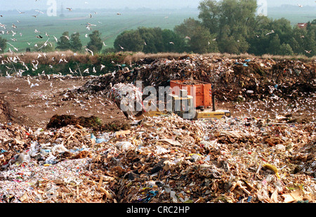 Bremer lo smaltimento in discarica aziende, Germania Foto Stock