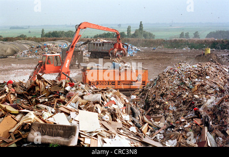 Bremer lo smaltimento in discarica aziende, Germania Foto Stock