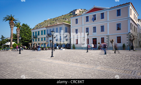 La piazza di Nafplio, Grecia Foto Stock