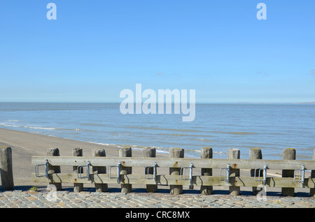 Rastrelliere per biciclette presso la spiaggia di Breskens, Zeeland, Paesi Bassi Foto Stock