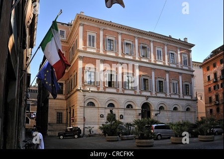 Palazzo Grazioli, palazzo privato del Primo Ministro italiano Silvio Berlusconi, Piazza Grazioli, Roma, Lazio, l'Italia, Europa Foto Stock