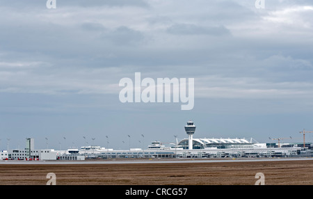 Aeroporto di Monaco di Baviera, Germania, Europa Foto Stock