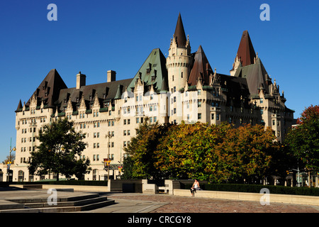 L'Hotel Chateau Laurier nel centro cittadino di Ottawa, Ontario, Canada, America del Nord Foto Stock