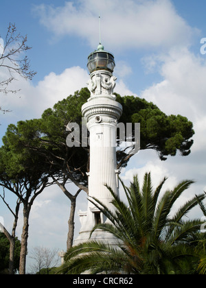 Manfredi faro del Gianicolo in Italia a Roma, Lazio, Roma Foto Stock