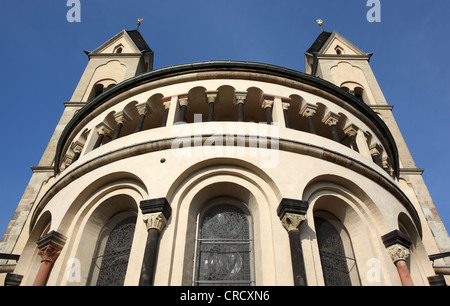 Basilica di San Kastor, Coblenza, UNESCO Valle del Reno superiore e centrale, Renania-Palatinato, Germania, Europa Foto Stock